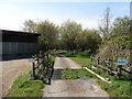 Cattle grid on lane to Muckford in EX36 4QL