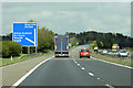 A1(M) at the Bradbury Interchange in Bradbury and the Isle