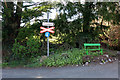 Railway crossing road sign in PA12 4DH