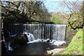 Weir on the River Calder in PA12 4DH