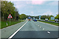 Northbound A1(M) after Bowburn Interchange in DH6 4JP