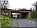 M6 bridge over the A518, Stafford in ST17 9TA