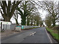 Service road, Ladford Trading Park in Ellenhall