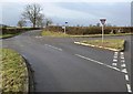 Crossroads south of Peatling Magna in Peatling Magna