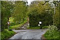 Redlingfield: Looking towards the track to Redlingfield Hall in Redlingfield