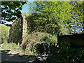 Old railway bridge abutment, Tyersal Lane in BD4 0RE
