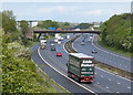 M1 motorway towards Leicester in LE19 4AQ