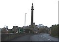 A698 by Marjoribanks Monument (1832) in TD12 4DP