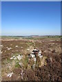 Cairn above Grimes Gill in HG4 4LX