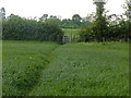 Footpath to Lawford Heath Lane in CV23 9HG