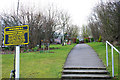 Path, Durrington Cemetery in BN13 2PY