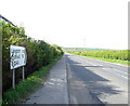 B1249 towards Langtoft in YO25 3HQ