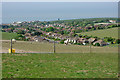 View over Rottingdean towards windmill in BN2 8FH