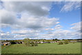 Clouds over Kingsfield Road, Kintore in Kintore