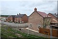 New housing from Drove Road, Throckley in NE15 9FU
