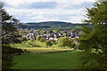 Glimpse of Kintore from Tuach Hill in Kintore