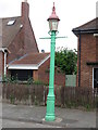 Sewer Gas Lamp, Zetland Drive, Whitley Bay in NE29 8EF