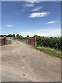 Entrance to Hall Farm in CV13 6AP