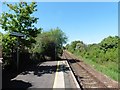 Looking west from Morchard Road Railway Station in EX17 5LS