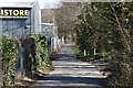 Footpath behind North Farm Estate in TN2 3FP