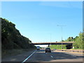 M5 Motorway Hatfield Bank overbridge in WR5 2PY