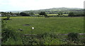 View from a field gate, Llanfrechfa, Torfaen in NP44 8UD