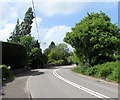 Bend in Caerleon Road, Llanfrechfa, Torfaen in NP44 8UD