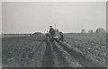Hugh Humphrey ploughing Len Andrew's land on Murrow Lane in Parson Drove & Wisbech St. Mary Ward