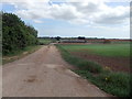 Farm road by Daisy Hill Cottages in HU12 9HE