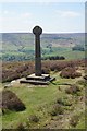 Millennium Cross overlooking Rosedale Abbey in YO18 8SD