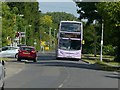 Service 26 bus on Stoke Lane, Gedling in NG4 2RE