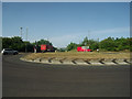 Royal Mail Roundabout on the A639 in LS10 1AB