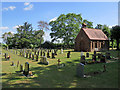 Fowlmere Cemetery on a summer morning in SG8 7TG
