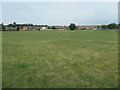 Playing fields on the north bank of Alverthorpe Beck in WF2 0BE