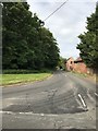 Easenhall Road junction in Harborough Magna in CV23 0HU