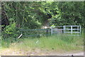 Gate at start of right of way at side of A4046 in NP13 2EN