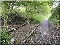Disused railway line in SA15 5PN