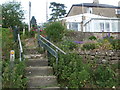 A footpath in a garden in BA1 8AU
