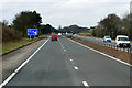 M9 Westbound between Linlithgow and Lathallan in EH49 7PU