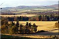 Landscape of Finavon and the further Mountains in Angus in DD8 3PT