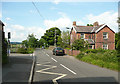 Haigh Lane at the Cross Lane junction, Hoyland Swaine in S36 7JJ