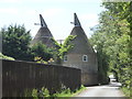 Oast houses, Polehill Farm in ME14 3HL