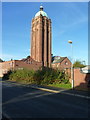 The former water tower at Hollymoor Hospital, Longridge in B31 2UA