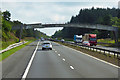 Footbridge over the M8 near to Wester Dechmont in EH54 8NN