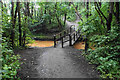Footbridge over Hindsford Brook in WN7 2YT