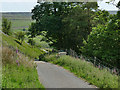 Access track to Foster's Leap farm in BB8 7EH