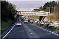 A720 City of Edinburgh Bypass, Foot and Railway Bridges at Baberton in EH14 2TG