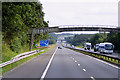 Footbridge (F70) over the M8 near Pyramids Business Park in EH48 2FY