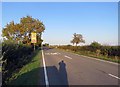 Leicester Road eastwards in Frisby on the Wreake