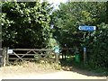 Byway to Felthorpe Road in NR9 5AW